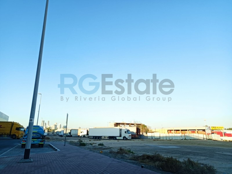 Freehold Plot 57,660 Sqft Can build Showroom Office & Warehouse For Sale in Ras Al Khor  | RGEstate UAE