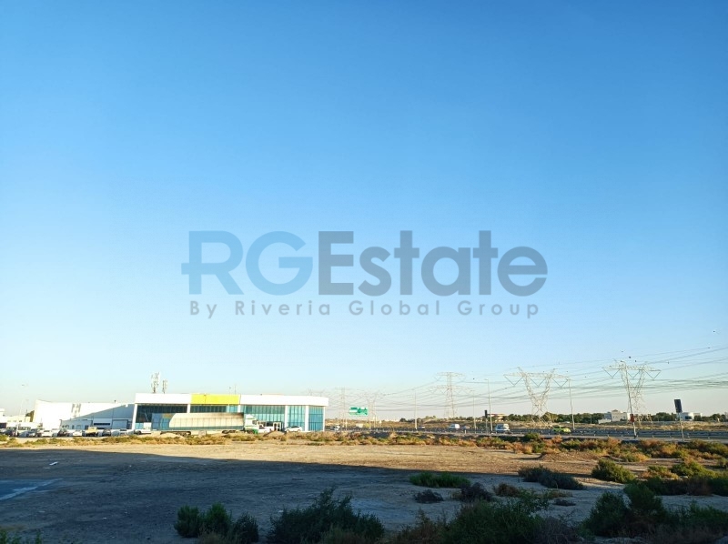 Freehold Plot 57,660 Sqft Can build Showroom Office & Warehouse For Sale in Ras Al Khor  | RGEstate UAE
