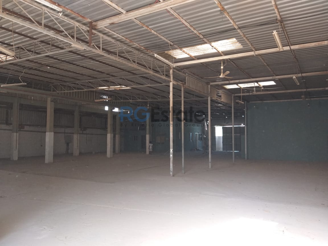 1 ميغاواط مع مكتب سقيفة متاح للإيجار في القصيص  | RGEstate UAE