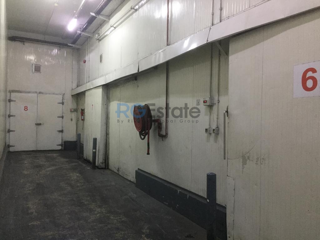 High-Capacity 13,000 Sqft Cold Storage Warehouse with Office & Loading Bay for Sale in Al Qusais  | RGEstate UAE