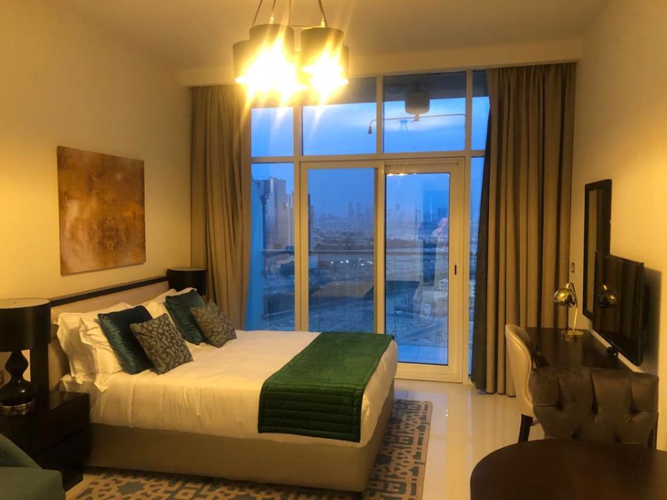 Fully Furnished Studio | Higher Floor | Including Bills   | RGEstate UAE