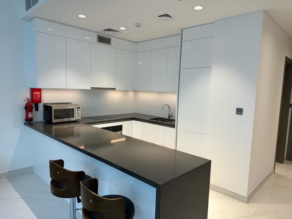 Fully Furnished 1 Bedroom  | Higher Floor | Crystal lagoons views  | RGEstate UAE