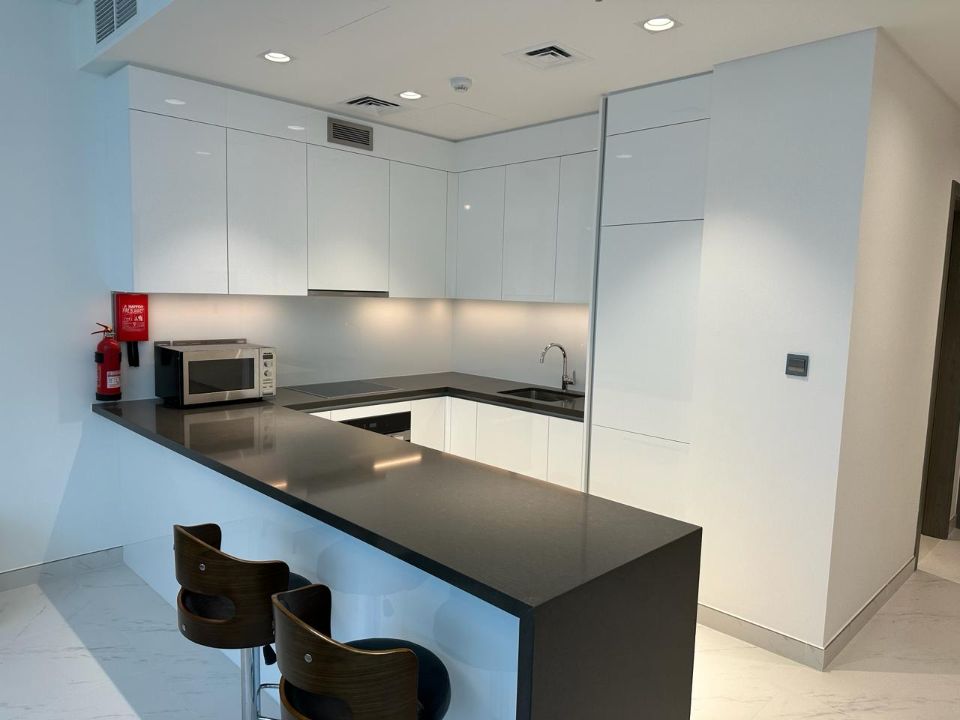 Fully Furnished 1 Bedroom  | Higher Floor | Crystal lagoons views  | RGEstate UAE