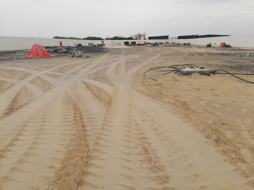 Prime Industrial Land for Rent: 60,000 Sqft with Office and Boundary Wall in Sajja, Sharjah!  | RGEstate UAE