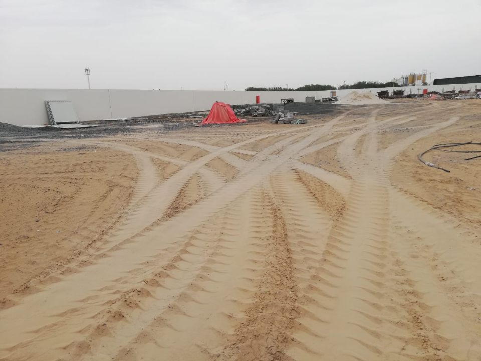 Prime Industrial Land for Rent: 60,000 Sqft with Office and Boundary Wall in Sajja, Sharjah!  | RGEstate UAE