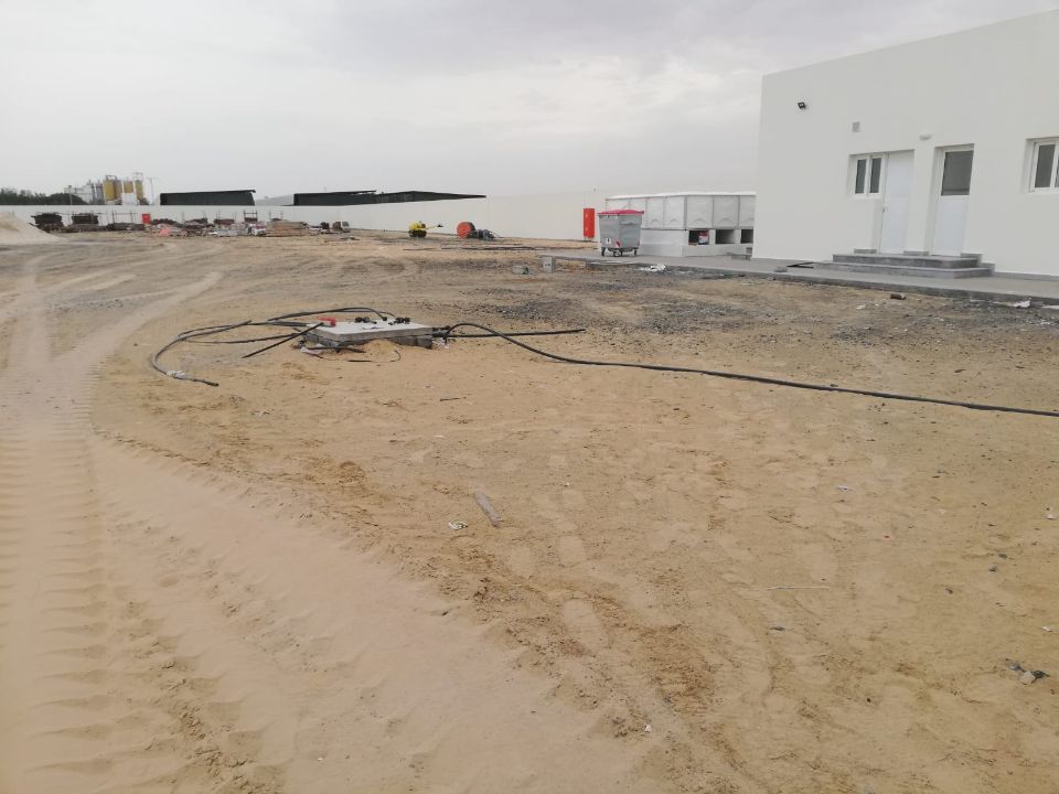 Prime Industrial Land for Rent: 60,000 Sqft with Office and Boundary Wall in Sajja, Sharjah!  | RGEstate UAE