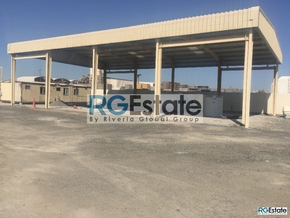 Rented 20,000 Sqft Industrial Land with Shed Office for Sale in Ras Al Khor Industrial Area  | RGEstate UAE