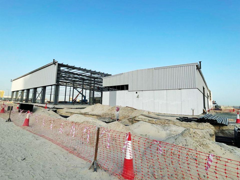 4,500 Sqft Under Construction Warehouse with Mezzanine Floor for Rent in Nadd Al Hamar  | RGEstate UAE