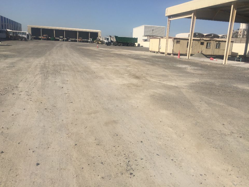 Prime Industrial Property: 19,050 Sqft Land with Shed & Office for Rent in Ras Al Khor Industrial Area  | RGEstate UAE