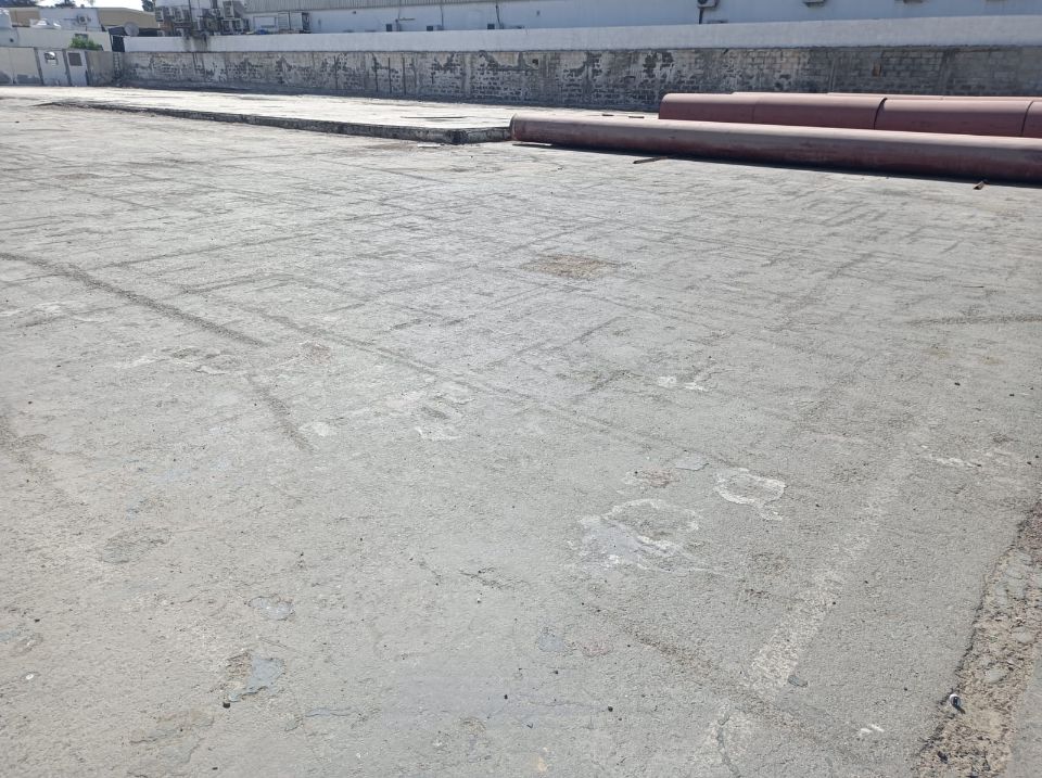 35,000 sqft Industrial Plot with interlock boundry wall for rent in Ras Al Khor  | RGEstate UAE