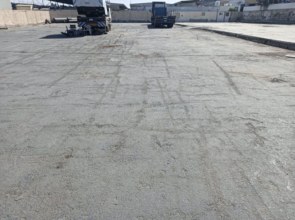 35,000 sqft Industrial Plot with interlock boundry wall for rent in Ras Al Khor  | RGEstate UAE