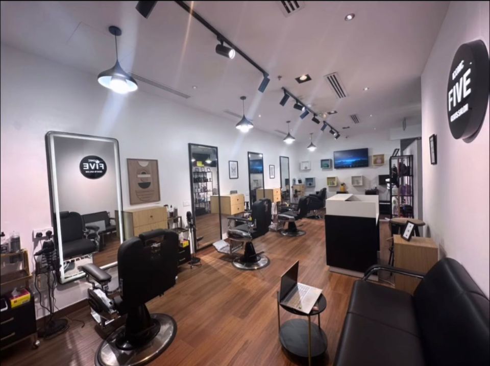 Running Profitable Gents Salon for Sale in Dubai - Jumeirah Village Circle - 4392  | RGEstate UAE
