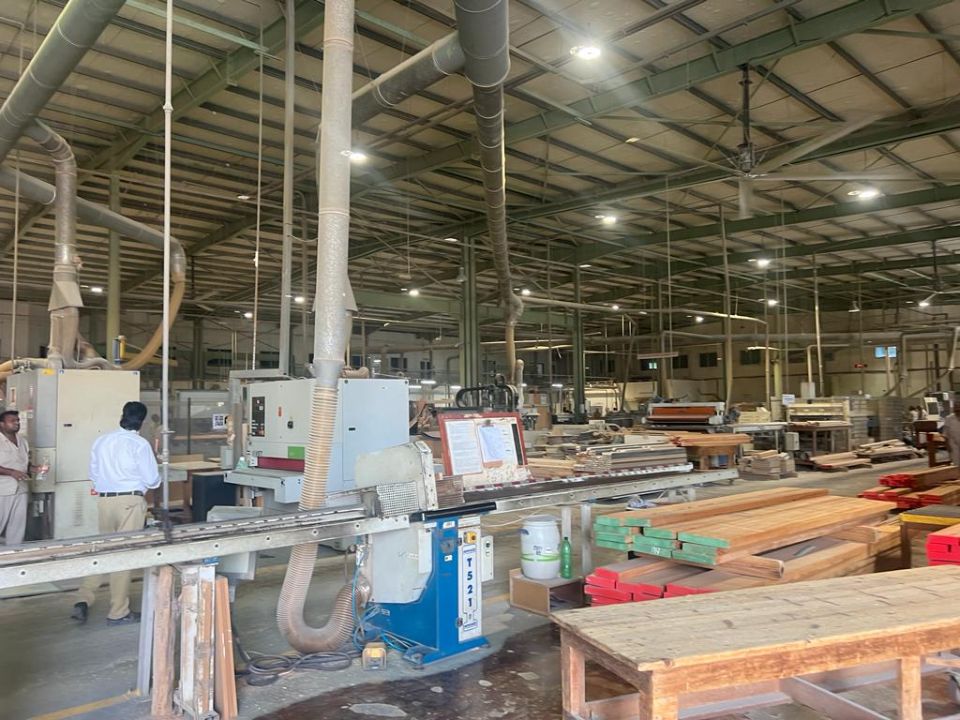 150,000 sqft Plot 100,000 sqft Carpentry Warehouse For Sale in JAFZA South  | RGEstate UAE