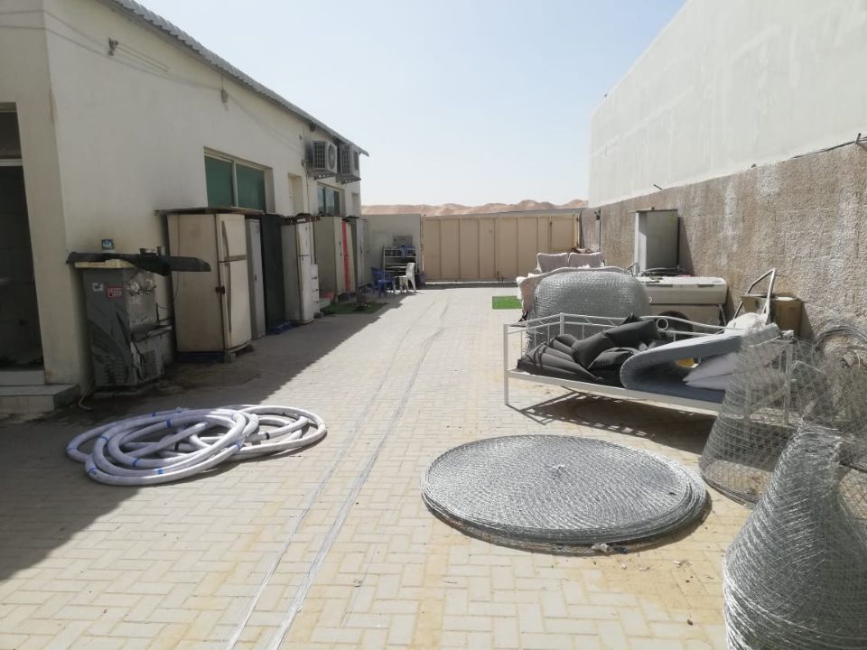 Independent 8,000 Sqft Open Yard with Office For Rent in Al Warsan  | RGEstate UAE