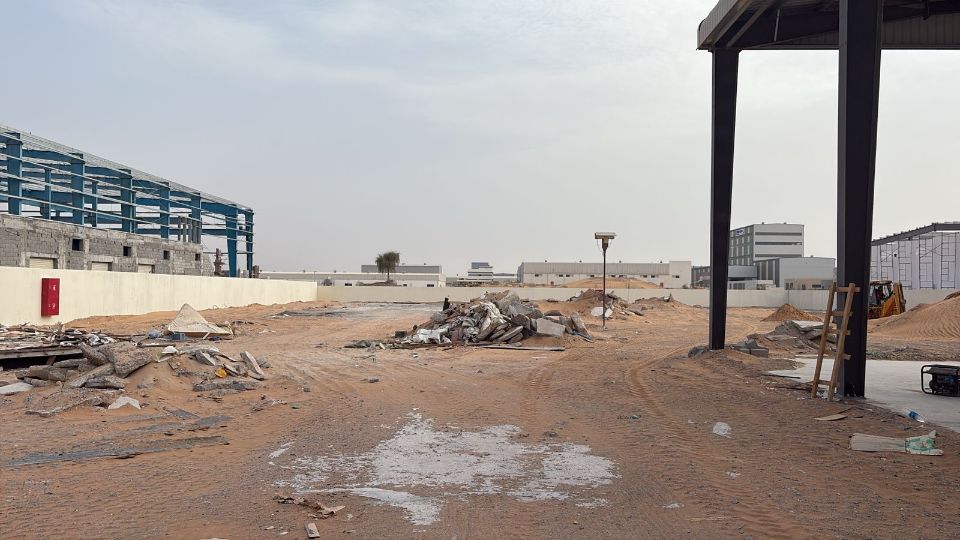 15,000 Sqft Industrial Land with Office and Boundary Wall for Rent in Umm Al Quwain  | RGEstate UAE