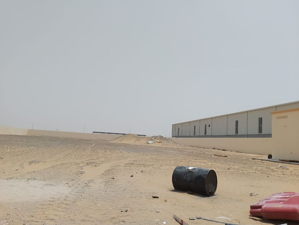 55,000 Sq Ft Freehold Industrial Land with Boundary Wall for Sale – Sajja, Sharjah  | RGEstate UAE