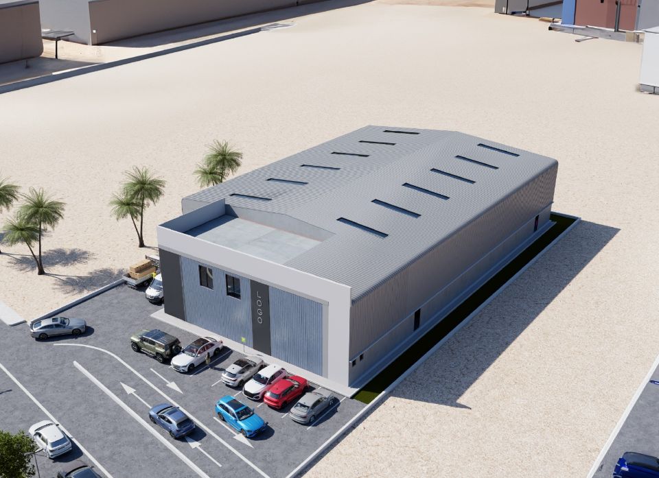 29,000 Sq.Ft Industrial Land with Shed & Office for Rent in Umm Al Quwain  | RGEstate UAE