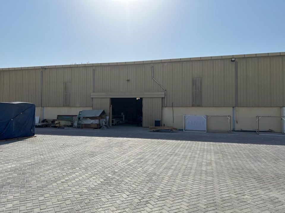 Prime Plot with Warehouse & Office for Sale in Techno Park   | RGEstate UAE