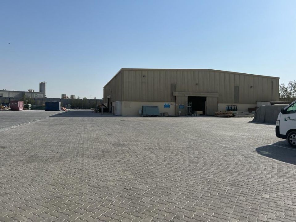 Prime Plot with Warehouse & Office for Sale in Techno Park   | RGEstate UAE