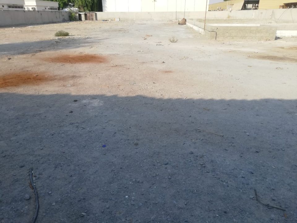 36,000 Sq. Ft. Industrial Land with Labour Rooms and Fully Concrete Boundary Wall for Rent in Umm Al Quwain  | RGEstate UAE