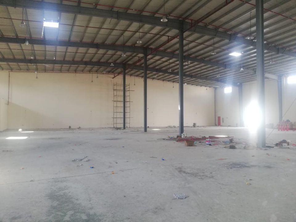 Brand New 24,000 Sq. Ft. Warehouse with 300 kW High Power for Rent in Umm Al Quwain  | RGEstate UAE
