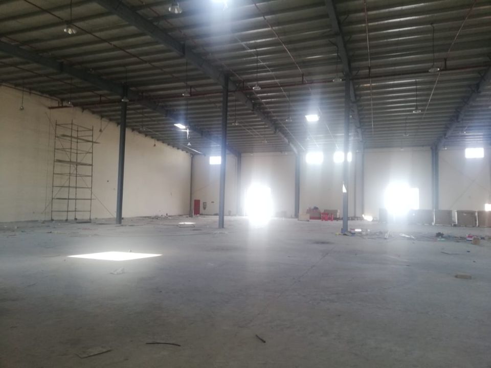 Brand New 45,200 Sq. Ft. Warehouse with 700 kW High Power for Rent in Umm Al Quwain  | RGEstate UAE