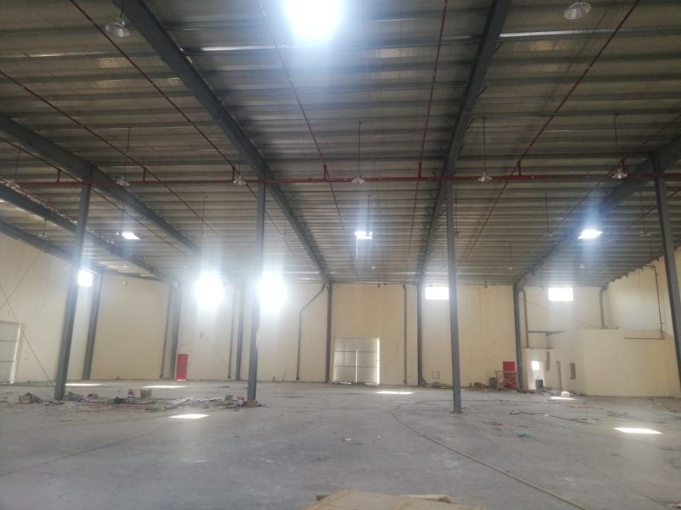 Brand New 45,200 Sq. Ft. Warehouse with 700 kW High Power for Rent in Umm Al Quwain  | RGEstate UAE