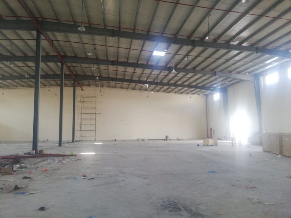 Brand New 45,200 Sq. Ft. Warehouse with 700 kW High Power for Rent in Umm Al Quwain  | RGEstate UAE