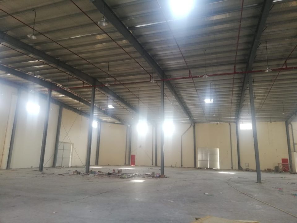 Brand New 45,200 Sq. Ft. Warehouse with 700 kW High Power for Rent in Umm Al Quwain  | RGEstate UAE