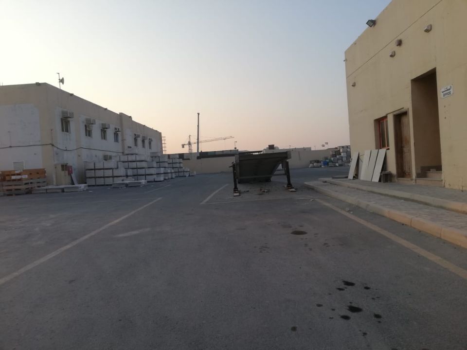 38,700 Sqft Industrial Land with Office & Labour Camp (Fully Interlocked, Boundary Wall) for Sale in Sajja, Sharjah  | RGEstate UAE